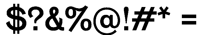 NaNTresor LRegular Font OTHER CHARS