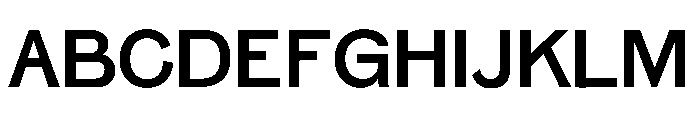 NaNTresor LRegular Font UPPERCASE