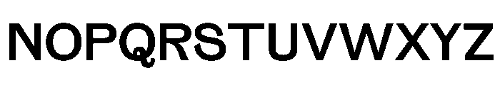 NaNTresor LRegular Font UPPERCASE