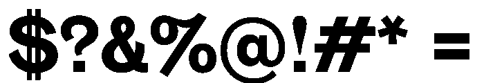 NaNTresor LSemibold Font OTHER CHARS