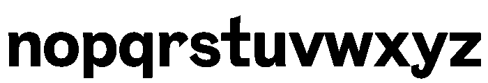 NaNTresor LSemibold Font LOWERCASE