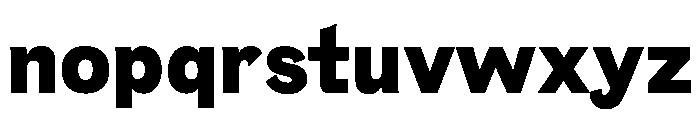 NaNTresor MBold Font LOWERCASE