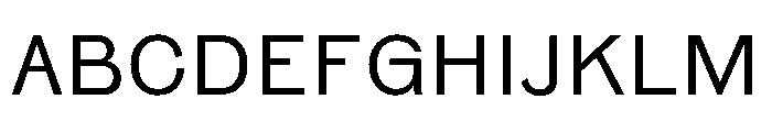 NaNTresor MExtraLight Font UPPERCASE