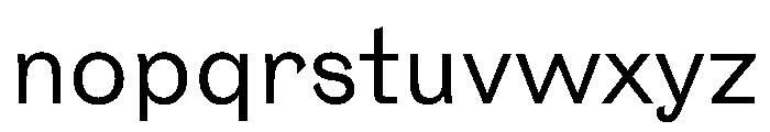 NaNTresor MExtraLight Font LOWERCASE