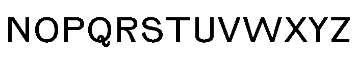 NaNTresor MLight Font UPPERCASE