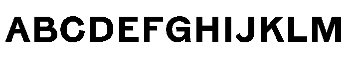 NaNTresor MSemibold Font UPPERCASE