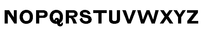 NaNTresor MSemibold Font UPPERCASE