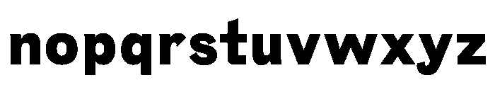 NaNTresor SBold Font LOWERCASE