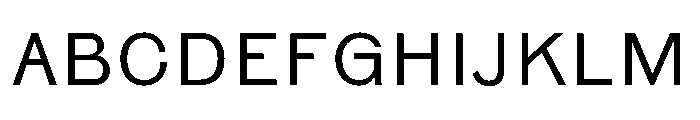 NaNTresor SExtraLight Font UPPERCASE