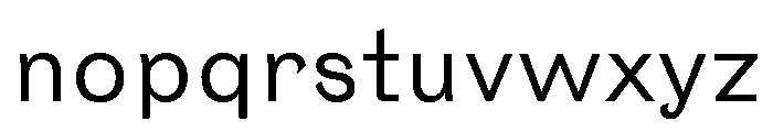 NaNTresor SExtraLight Font LOWERCASE