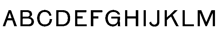 NaNTresor SLight Font UPPERCASE