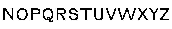 NaNTresor SLight Font UPPERCASE