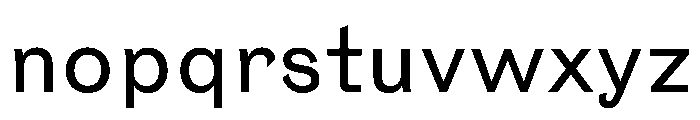 NaNTresor SLight Font LOWERCASE