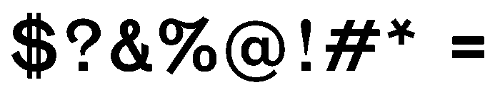 NaNTresor SRegular Font OTHER CHARS