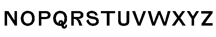 NaNTresor SRegular Font UPPERCASE
