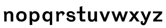 NaNTresor SRegular Font LOWERCASE