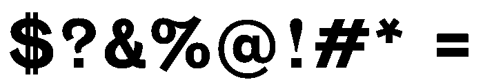 NaNTresor SSemibold Font OTHER CHARS