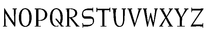 NaNWeiss Blond Font UPPERCASE