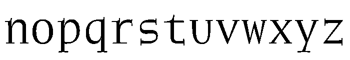 NaNWeiss Blond Font LOWERCASE
