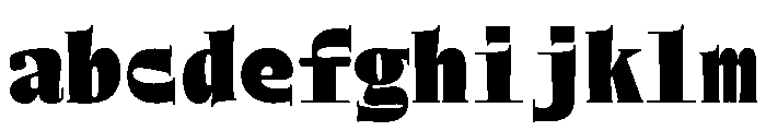 NaNWeiss ExtraBlack FONT