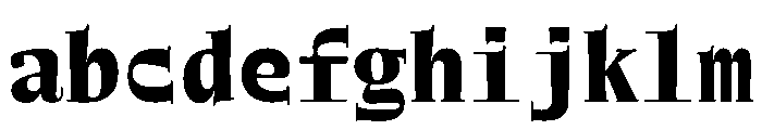 NaNWeiss ExtraBold FONT