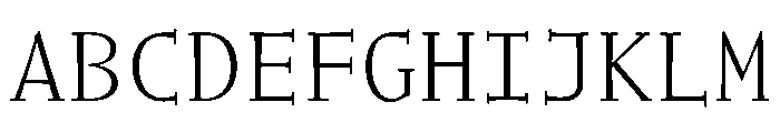 NaNWeiss Light Font UPPERCASE
