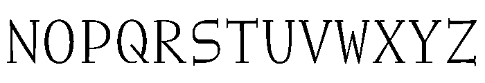 NaNWeiss Light Font UPPERCASE