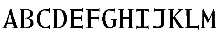 NaNWeiss Regular Font UPPERCASE