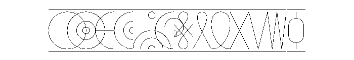 Naancy Grade1Ornament Font UPPERCASE