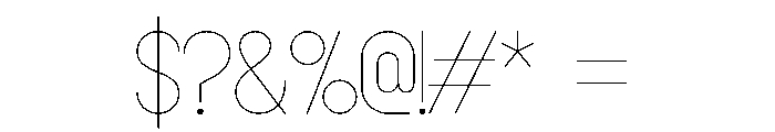 Naancy Grade2 Font OTHER CHARS