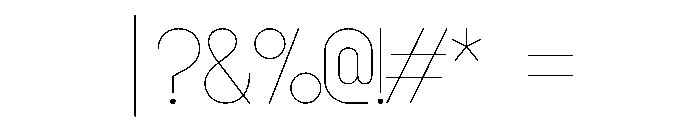 Naancy Grade2Ornament Font OTHER CHARS