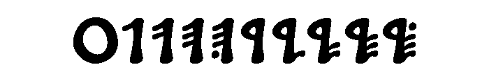 Nabouveau Futhork Bold Font OTHER CHARS