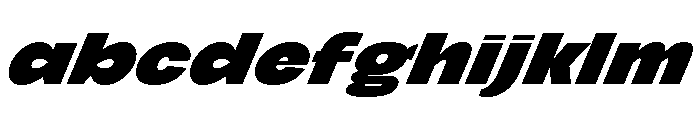 NaokoAALimited BlackItalic FONT