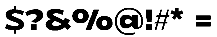 NaokoAALimited Bold Font OTHER CHARS