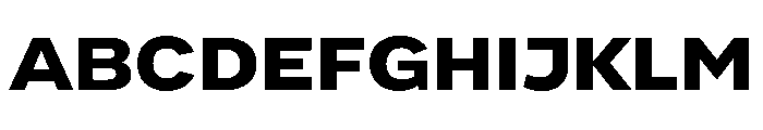 NaokoAALimited Bold Font UPPERCASE