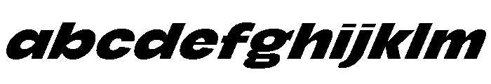 NaokoAALimited ExtraboldItalic FONT