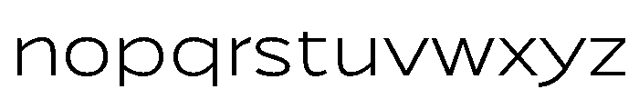 NaokoAALimited Light Font LOWERCASE