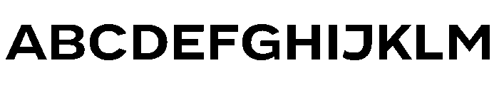 NaokoAALimited Medium Font UPPERCASE