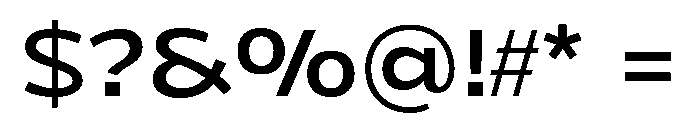 NaokoAALimited Regular Font OTHER CHARS