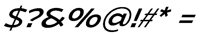 NaokoAALimited RegularItalic Font OTHER CHARS