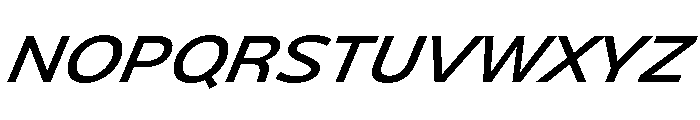 NaokoAALimited RegularItalic Font UPPERCASE