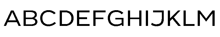 NaokoAALimited Semilight Font UPPERCASE