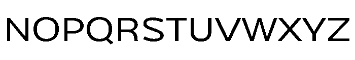 NaokoAALimited Semilight Font UPPERCASE