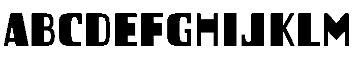 Nassau Regular Font UPPERCASE