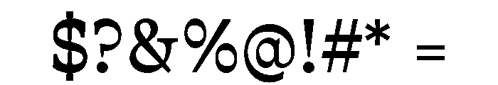Navigator Semi Bold Font OTHER CHARS