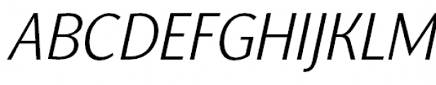 Nat Grotesk Light Italic Font UPPERCASE