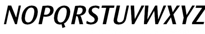 Nat Grotesk Narrow Bold Italic Font UPPERCASE