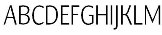 Nat Grotesk Narrow Light Font UPPERCASE