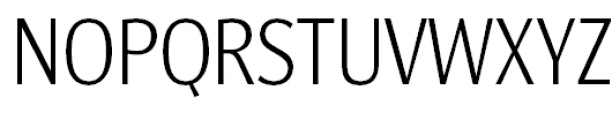 Nat Grotesk Narrow Light Font UPPERCASE