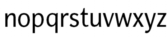 Nat Grotesk Narrow Regular Font LOWERCASE
